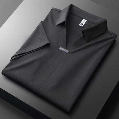 Cornelio Cotton Silk Polo Shirt